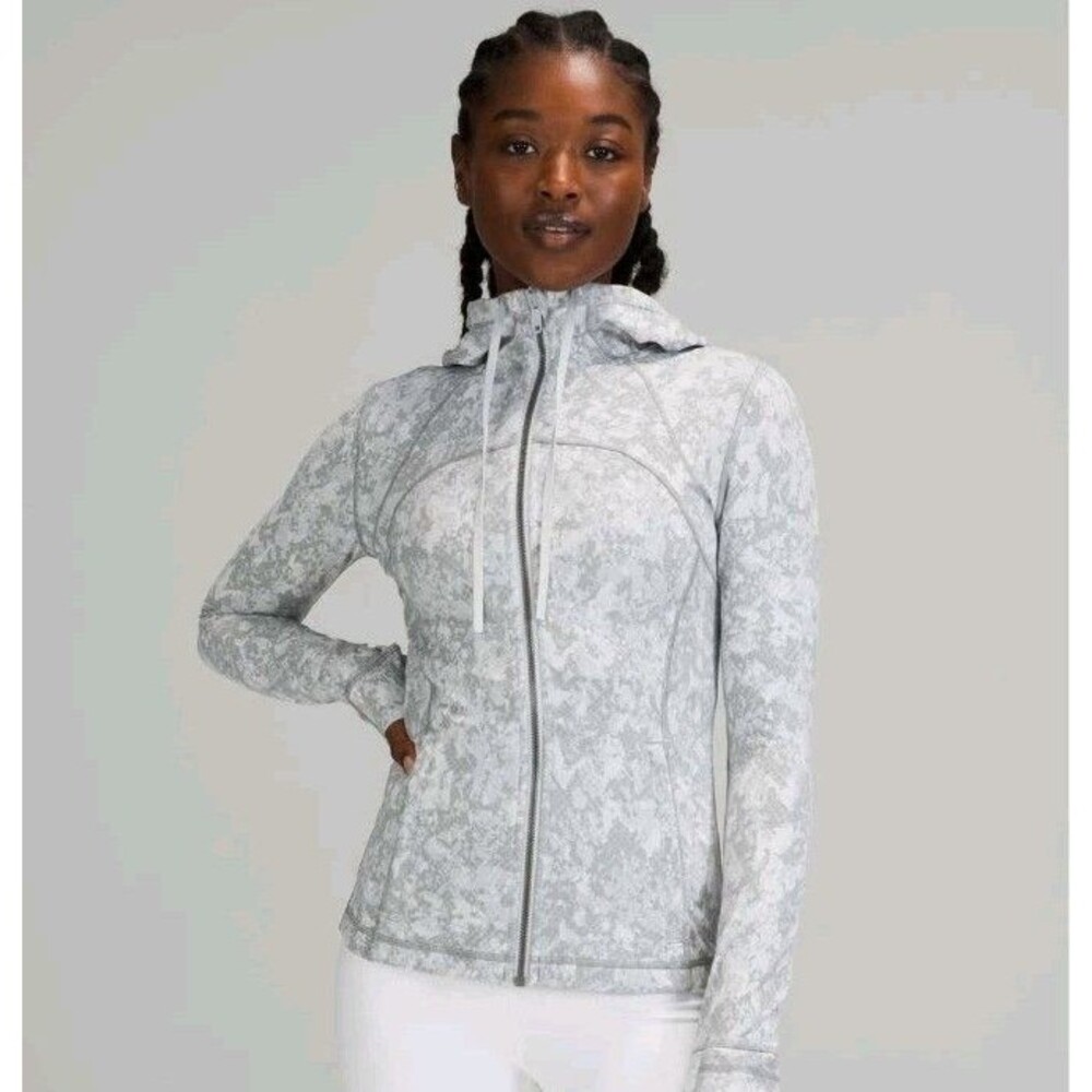 Lululemon Hooded Define Jacket Nulu Hideaway Camo Starlight Size 6